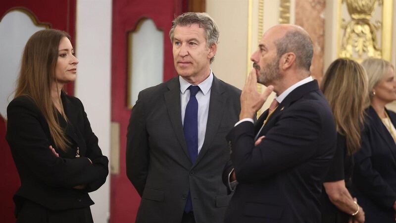 Feijóo comparte "de la A a la Z" el discurso del Papa en el Congreso