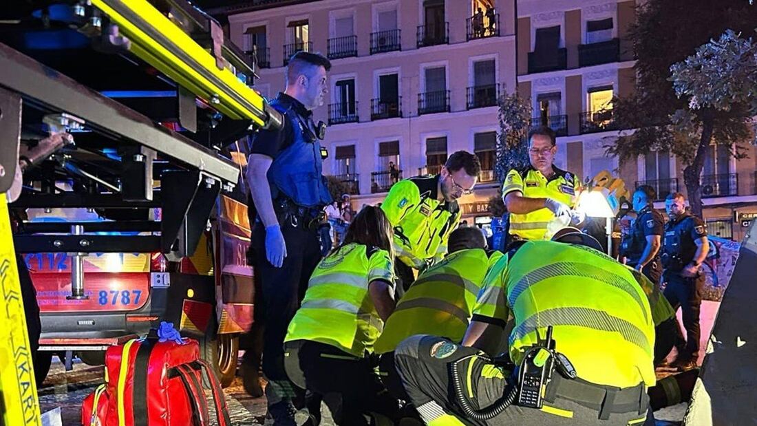 Un hombre resulta herido grave tras una agresión con arma blanca en Lavapiés