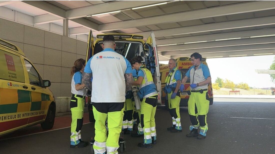 Un trabajador cae desde 15 metros y queda gravemente herido en Majadahonda