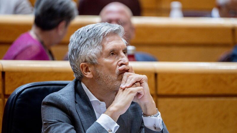 Marlaska y la secretaria de Zapatero comparecen esta semana en las comisiones del Senado