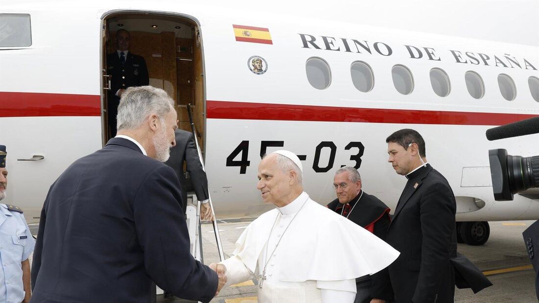 El Papa agradece al Rey Felipe VI su acogida tras su viaje apostólico a España