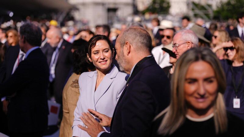 Ayuso: "España abraza con júbilo al Papa de todos"