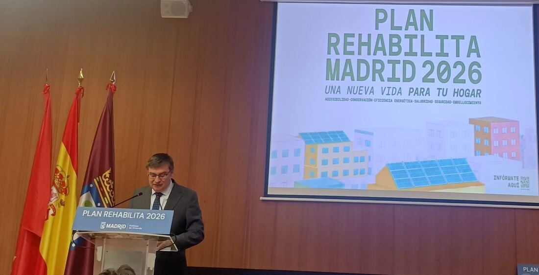 Madrid abre el Plan Rehabilita 2026 con 50 millones y ayudas para embellecer fachadas
