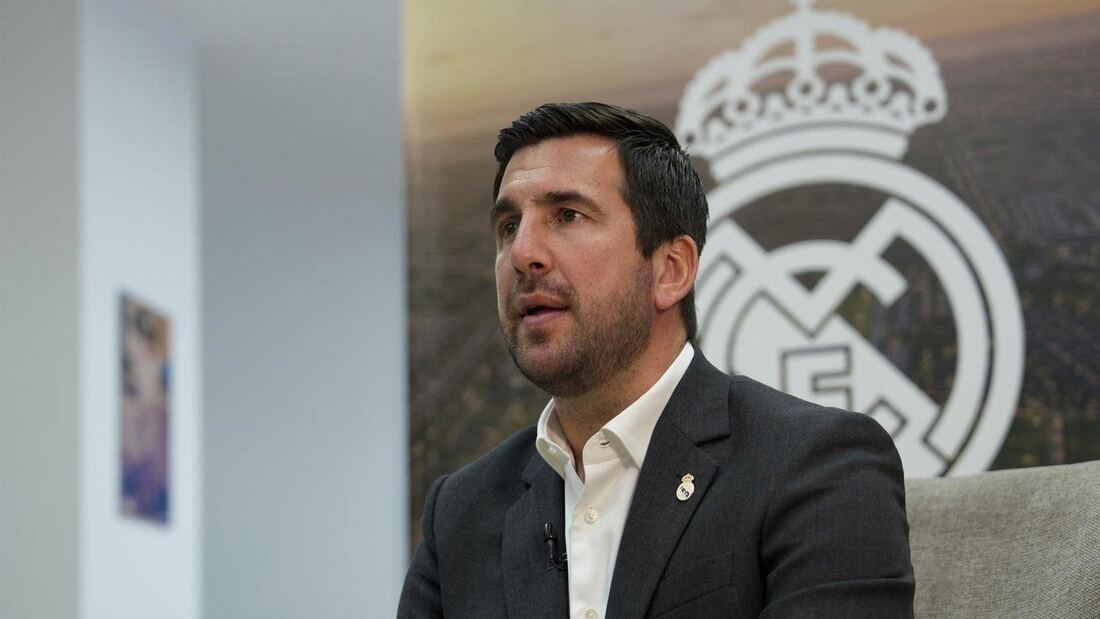 Riquelme promete más apoyo al baloncesto del Real Madrid si gana las elecciones