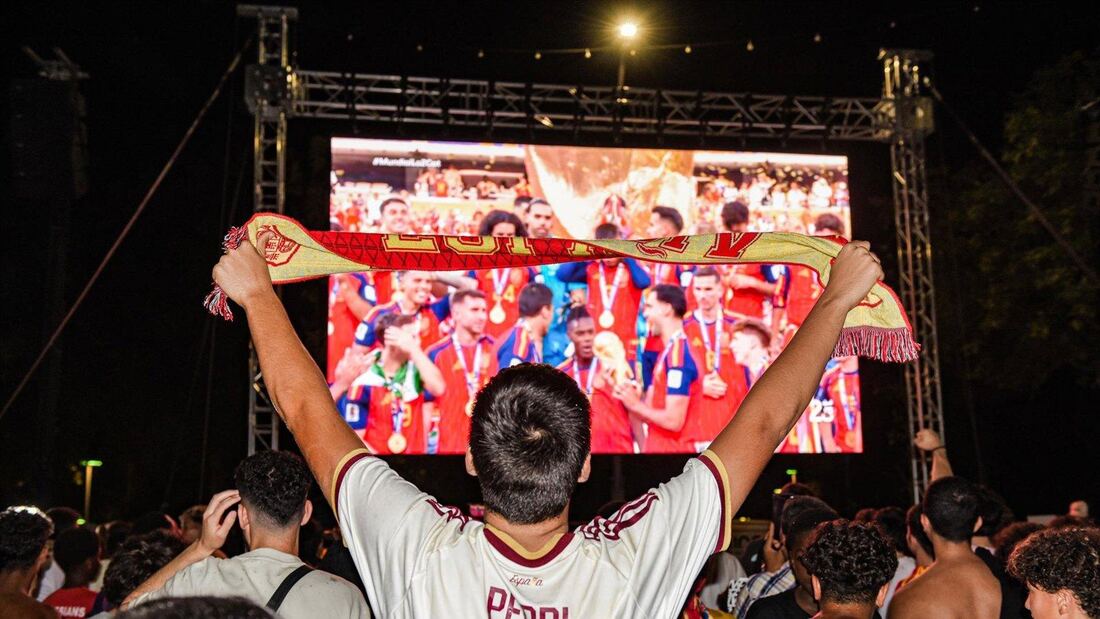 Más de 50.000 madrileños celebraron la final del Mundial en las calles