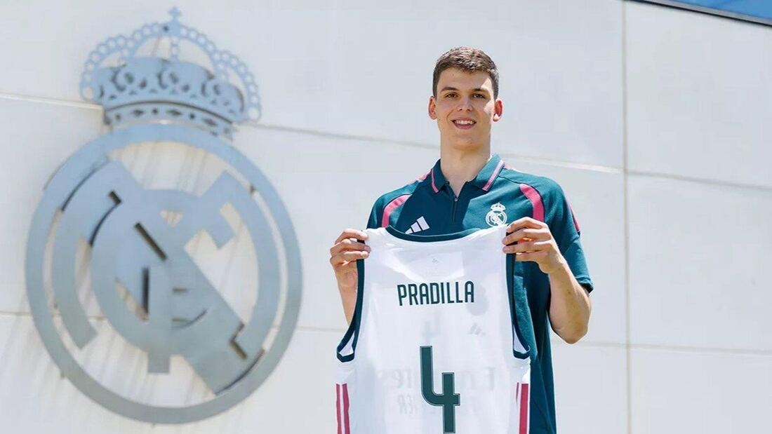 Pradilla firma con el Real Madrid por cinco temporadas