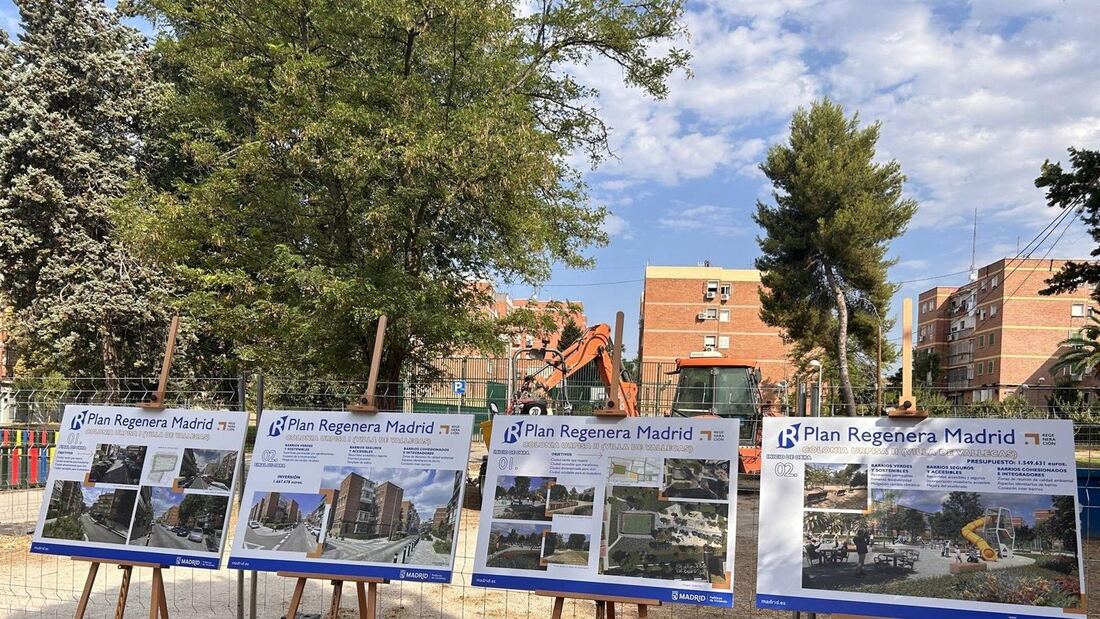 Madrid invierte más de dos millones en la colonia Urpisa