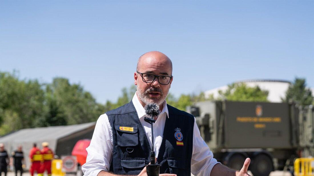Francisco Martín destaca el "éxito" nocturno frente a los incendios