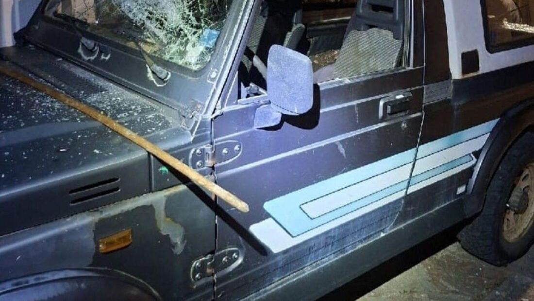 Detenido en Alameda del Valle por romper las lunas de 19 coches con una barra de hierro