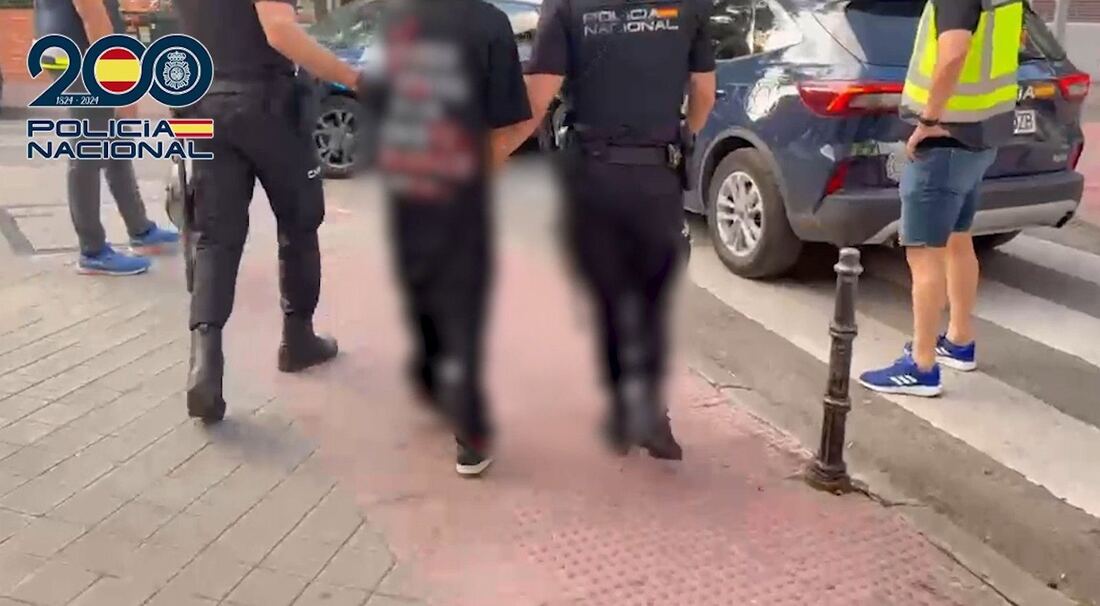 Detenidos dos pandilleros por apuñalar a un joven en Carabanchel