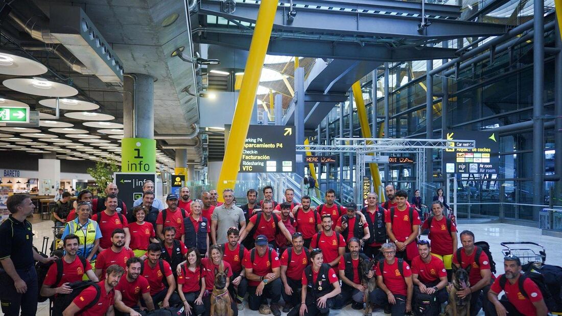 El ERICAM regresa a Madrid tras diez días de rescate en Venezuela: «Estamos orgullosos»
