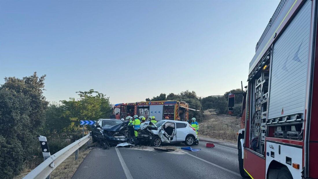 Dos heridos graves tras chocar en la M-601 de Collado Villalba