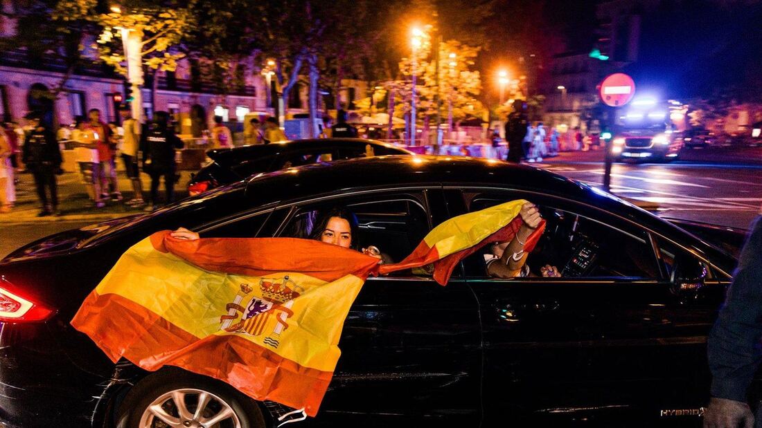 La celebración de la victoria en el Mundial deja siete detenidos y ningún incidente grave en la Comunidad de Madrid