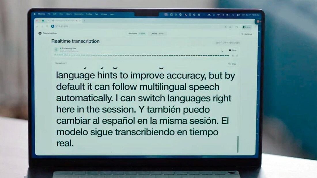 OpenAI lanza dos modelos de IA para transcribir conversaciones