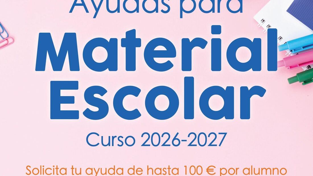 Pozuelo dará hasta 100 euros por hijo para material escolar