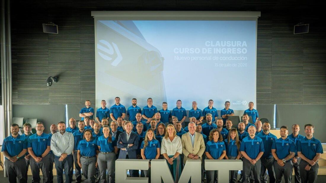 EMT Madrid incorpora 40 nuevos conductores a partir del 21 julio