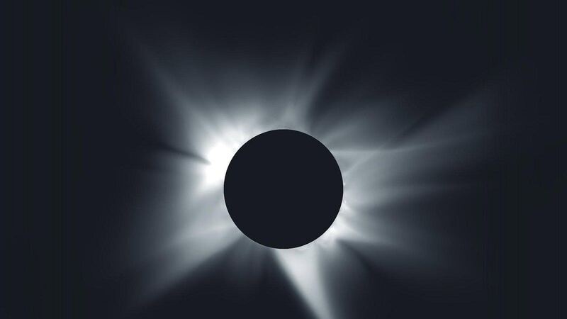 El Superordenador de La Palma predice la corona solar del eclipse de agosto