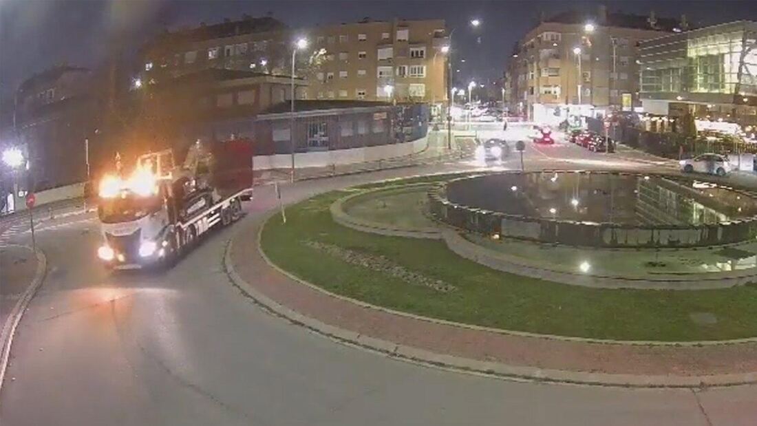 Torrejón resuelve el robo de una retroexcavadora con cámaras