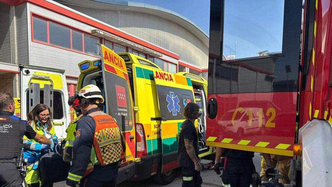 Dos trabajadores heridos graves en Arganda y Griñón