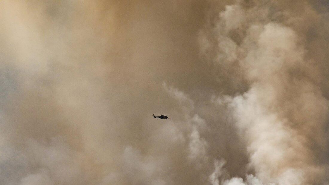 Von der Leyen compromete aviones de la UE contra incendios en Madrid
