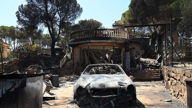 Madrid retira 1.900 metros cúbicos de escombros de los incendios