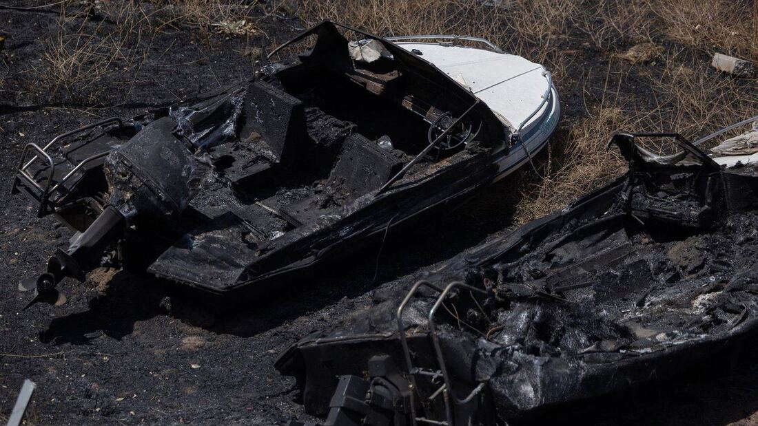 Cierre del Pantano de San Juan y Playa del Alberche por daños del fuego