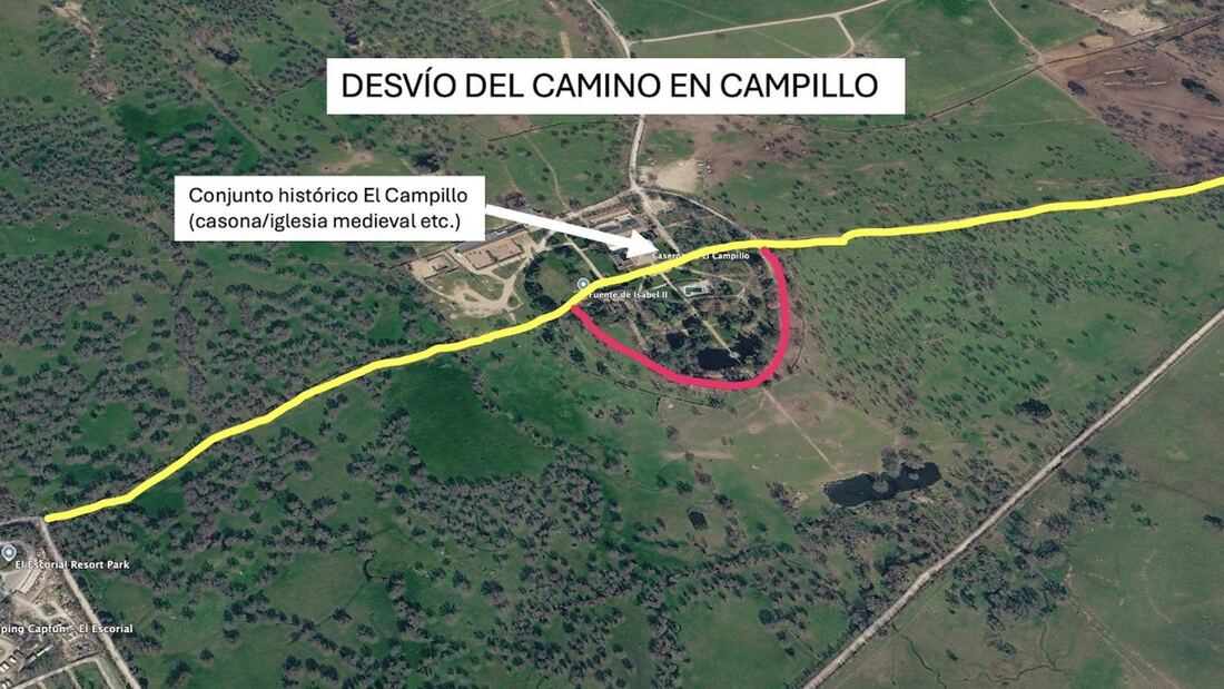 Denuncian el cierre de un camino histórico en El Escorial