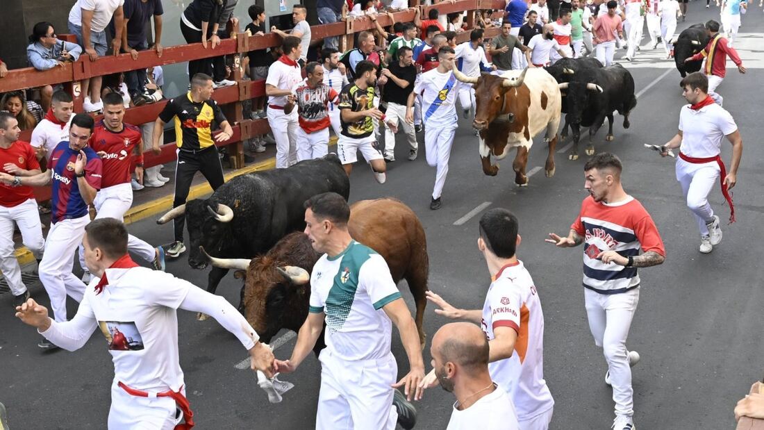Diez heridos en el primer encierro de San Sebastián de los Reyes
