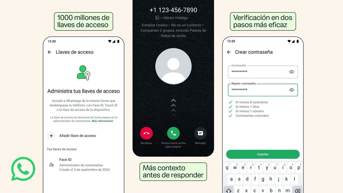 WhatsApp refuerza su seguridad con múltiples llaves de acceso
