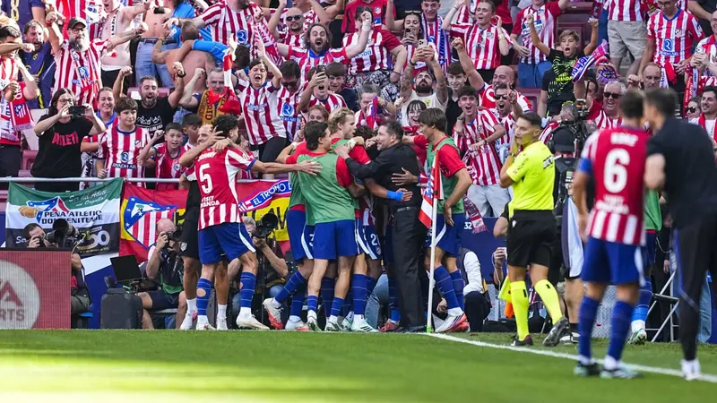 El Atl&eacute;tico tumba al Real Madrid y suma su tercera victoria seguida