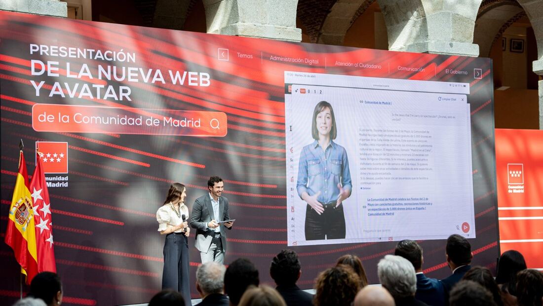 El avatar Sol responde a 1,5 millones de preguntas en cinco meses