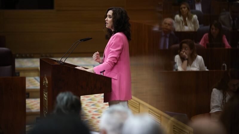 Ayuso presenta cien anuncios en el Debate del Estado de la Región
