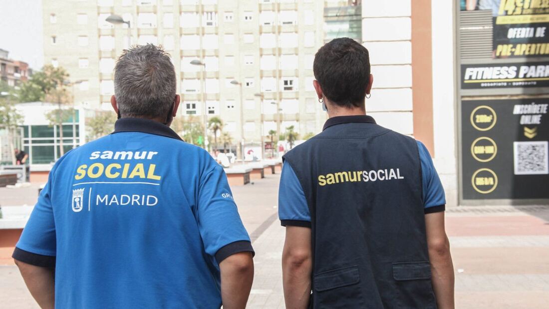 Madrid cifra en 341 los atendidos en la campaña de calor por Samur Social