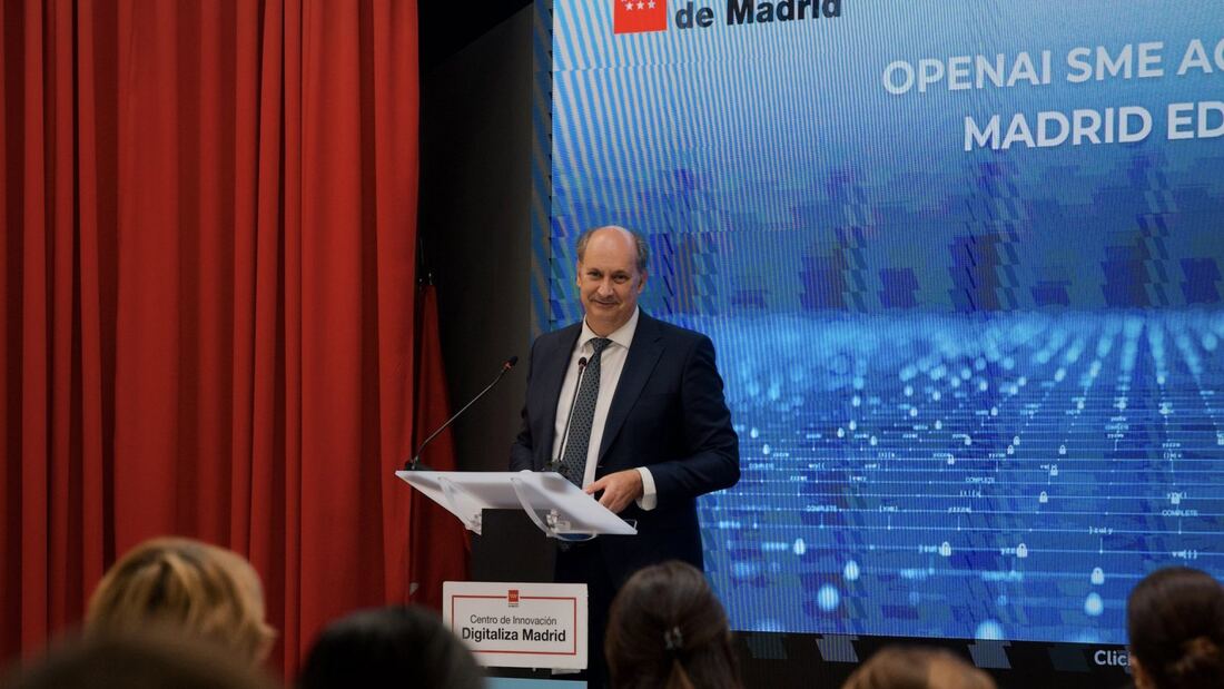 La Comunidad y OpenAI ofrecen un taller de IA a empresarios madrileños