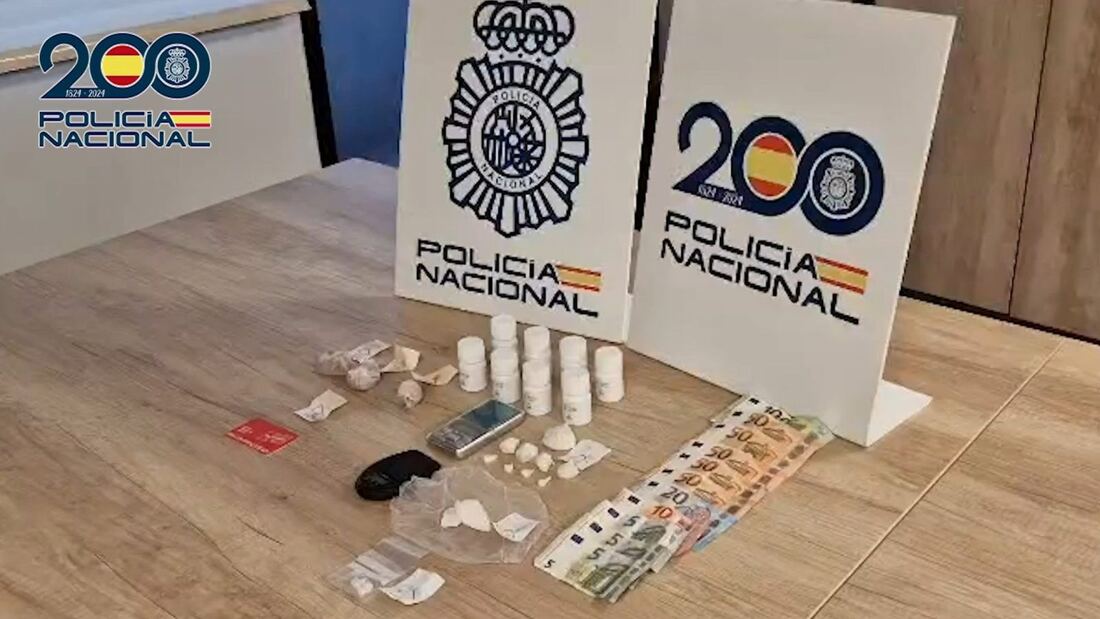 Un móvil robado lleva a desmantelar un punto de droga en Carabanchel