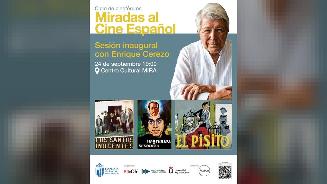 El Centro Cultural MIRA organiza un ciclo de cine español que se prolonga hasta noviembre en Pozuelo