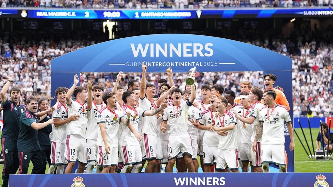 El Real Madrid se proclama campeón intercontinental sub-20