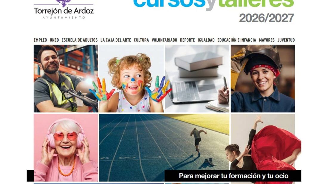 Torrejón oferta más de 20.000 plazas en cursos y talleres