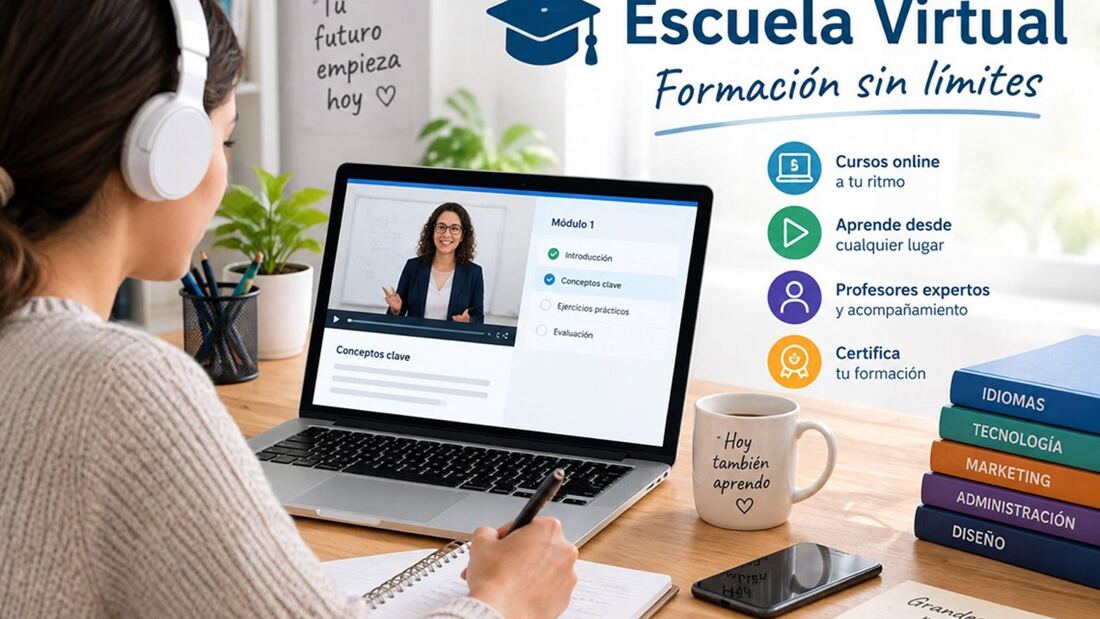 Torrejón activa su Escuela Virtual con 375 cursos gratuitos