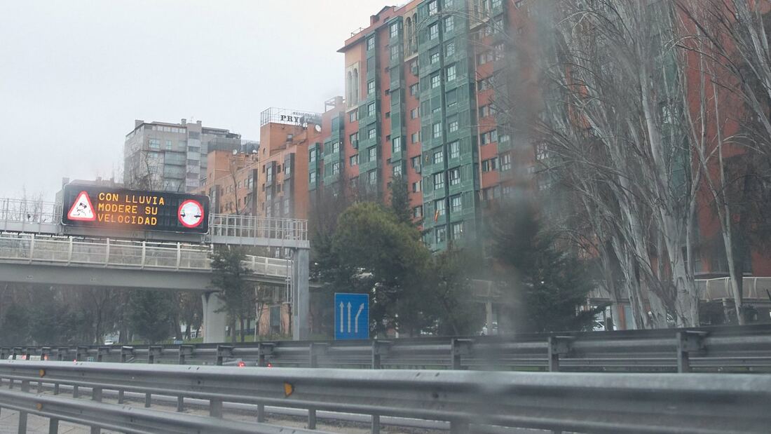Madrid activa la preemergencia por fuertes lluvias y tormentas