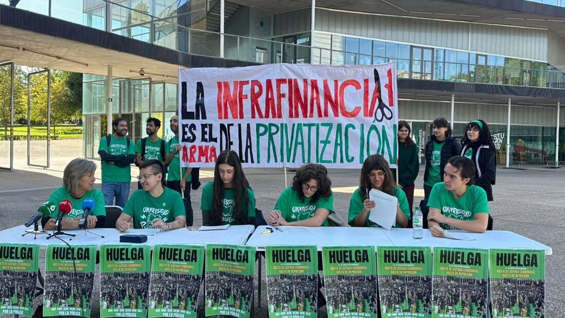 Plataformas educativas convocan una huelga universitaria