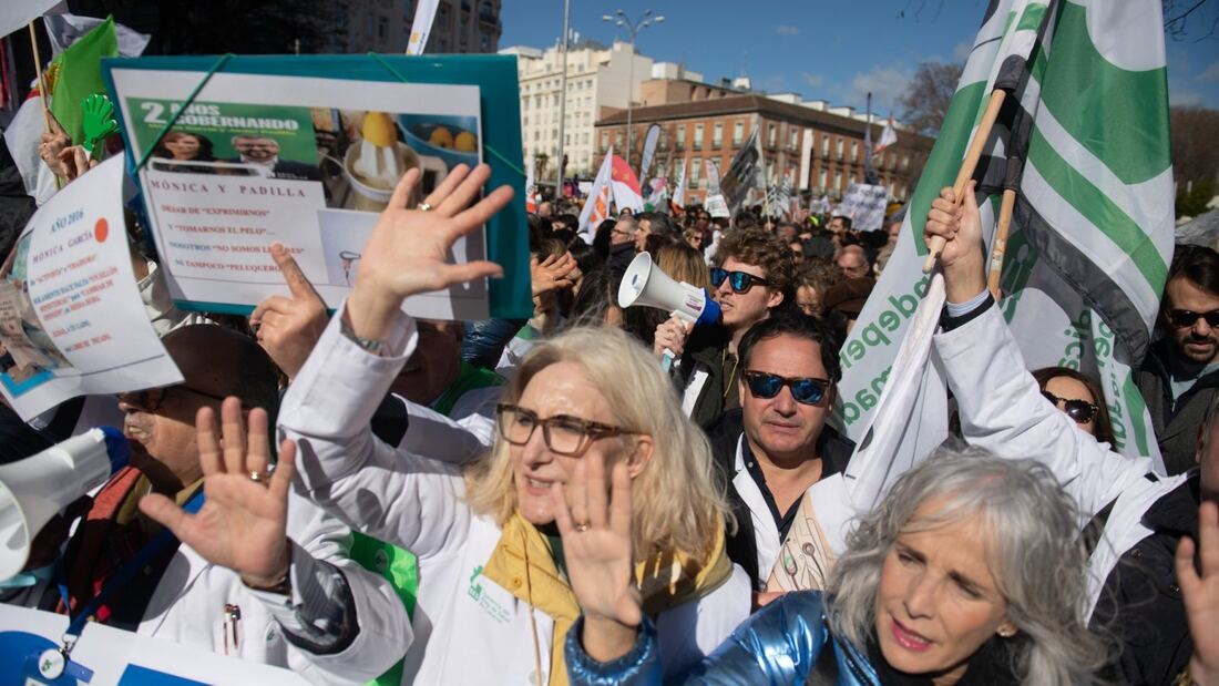 Los médicos de Madrid irán a la huelga desde el 28 de octubre