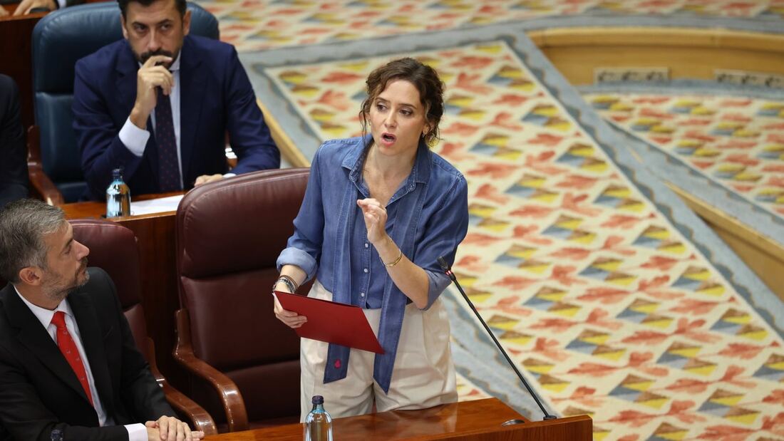 Ayuso acusa a la izquierda de usar a Maricarmen como señuelo