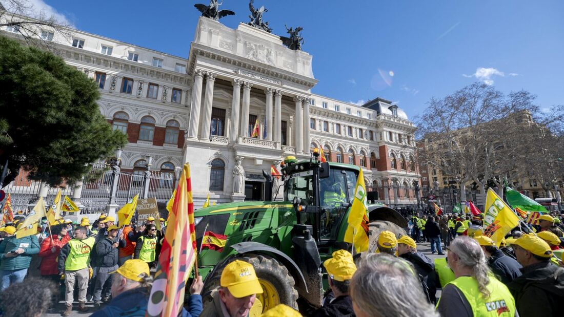 Los tractores volverán a tomar Madrid este miércoles