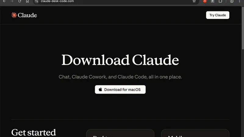 Una versi&oacute;n falsa de Claude pone en riesgo a usuarios de Mac