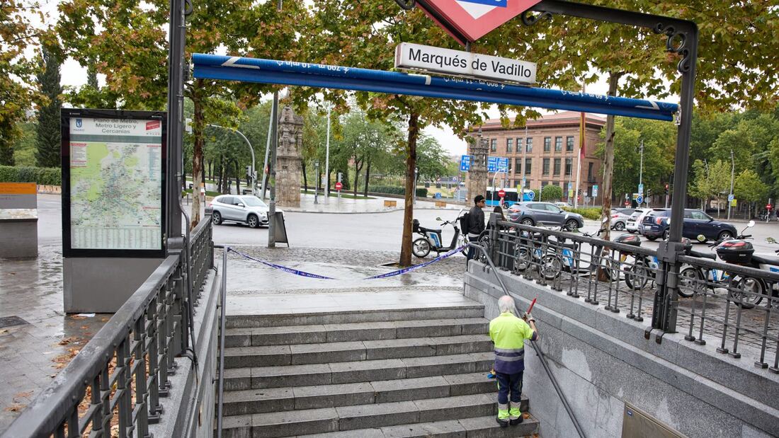 Cortes por la lluvia en tres líneas Metro