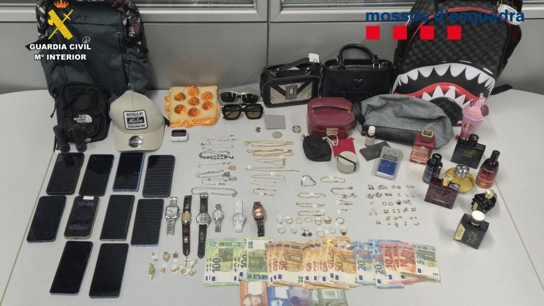 Ocho detenidos por robos en viviendas de Madrid y Cataluña