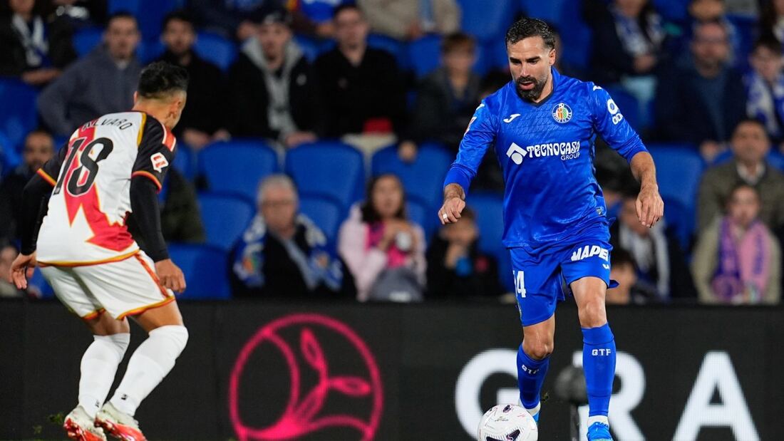 El Rayo no puede con un Getafe en inferioridad numérica