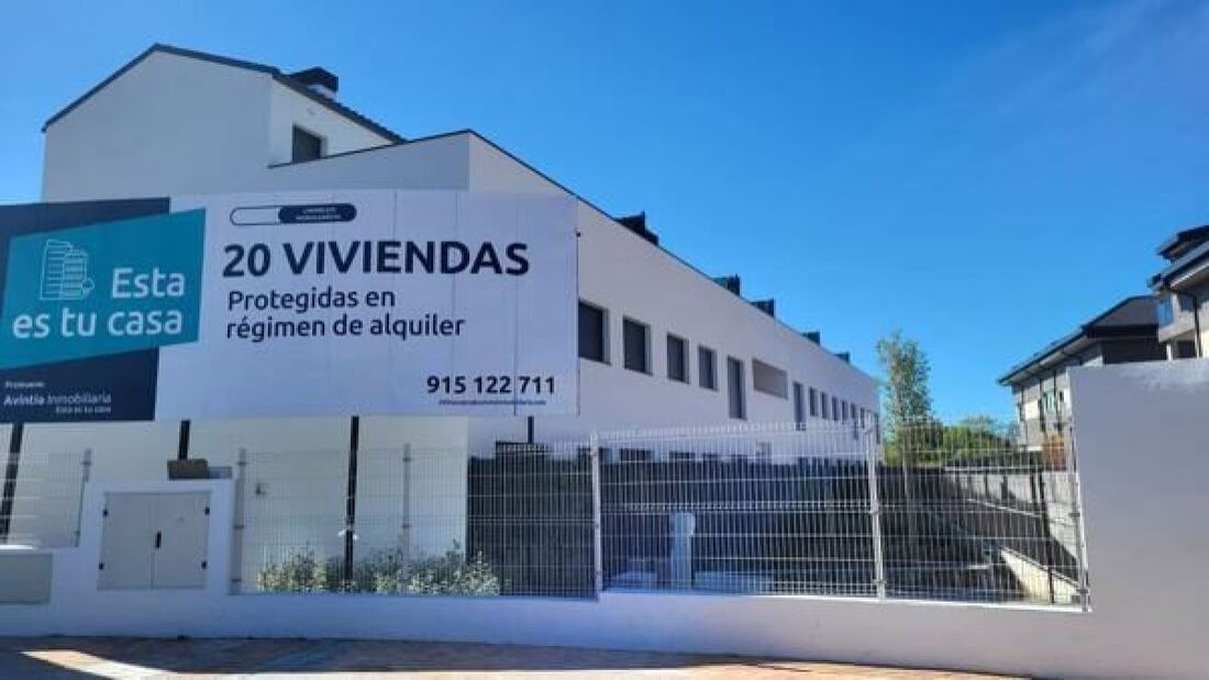 Las 80 viviendas del Plan Vive en Moralzarzal se entregarán en 2027