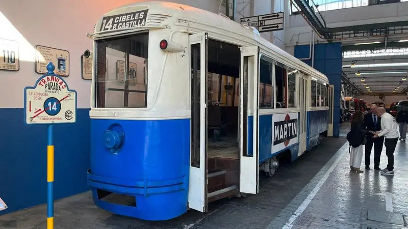 El Museo de la EMT recupera el tranv&iacute;a FIAT PCC de 1959